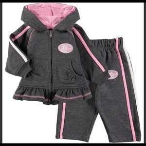 NFL San Francisco 49ers Girls 24 months Fl…